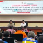 Tampak salah satu kegiatan kunjungan kerja Komisi V DPR dalam rangka peninjauan infrastruktur dan transportasi persiapan mudik lebaran tahun 2024 dilaksanakan di Provinsi Sulawesi Selatan (Sulsel), Jumat (5/4/2024). Foto: ist