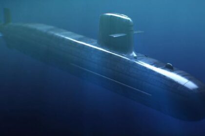 Kapal selam Scorpene ini memiliki panjang 71 meter dengan kecepatan maksimum 20 knot.