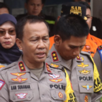 Kakorlantas Polri Irjen Aan didampingi Kabag Ops Korlantas Polri Kombes Eddy Djunaedi turun langsung menuju lokasi kecelakaan beruntun di Tol Jakarta-Cikampek (Tol Japek) KM 58 tepat pukul 07.04 WIB pada Senin (8/4/2024).