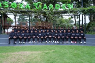 Timnas Indonesia U-16 menggelar pemusatan latihan (TC) di Yogyakarta yang digelar dari tanggal 18 April hingga 6 Mei 2024. Foto: PSSI