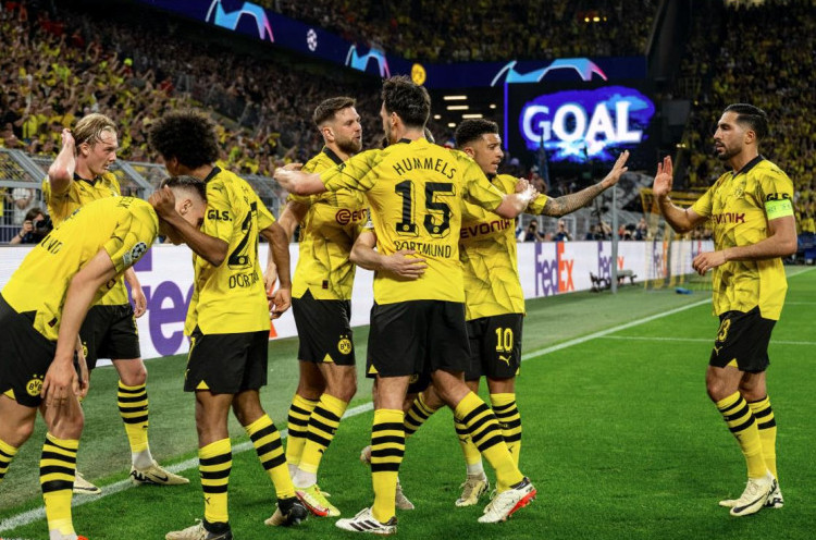Borussia Dortmund 1-0 Paris Saint-Germain (Foto: X)