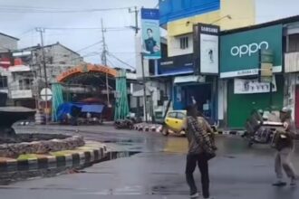 ODGJ menyerang tukang parkir di Kota Parepare. Foto: IG, @kabarnegri