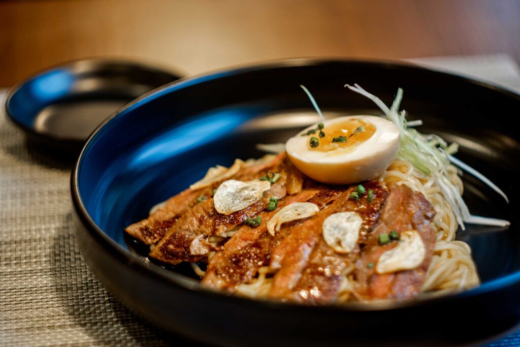 Beef Dry Ramen. (Alidrian Fahwi/ipol.id)