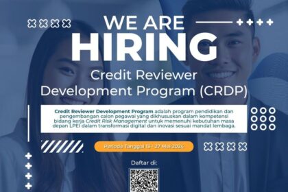 LPEI Luncurkan Credit Reviewer Development Program (CRDP). Foto: Dok LPEI