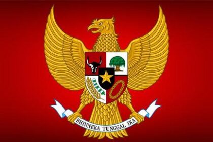 Lambang negara Garuda Pancasila. Foto: X Setkab