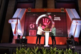 Peluncuran Panduan Strategi Anti-Fraud dilakukan Kepala Eksekutif Pengawas Inovasi Teknologi Sektor Keuangan, Aset Keuangan Digital, dan Aset Kripto (IAKD) OJK Hasan Fawzi di Bandung, Jumat.