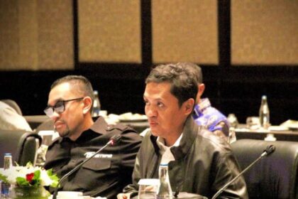 Wakil Ketua Umum DPP Partai Gerindra, Habiburokhman, bicara soal masuknya parpol lain dalam kabinet capres nomor urut 2 nantinya. Foto: Twitter Habiburokhman