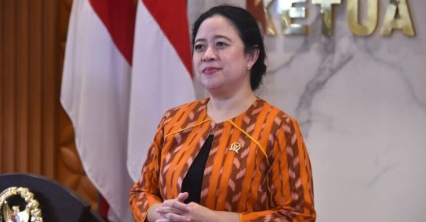 Ketua DPR RI, Puan Maharani di salah satu acara.(foto parlementaria)