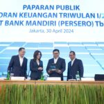 Paparan Publik Laporan Keuangan Triwulan I/2024 PT Bank Mandiri (Persero) Tbk, Jakarta, Selasa (30/4/2024). Foto: Bank Mandiri