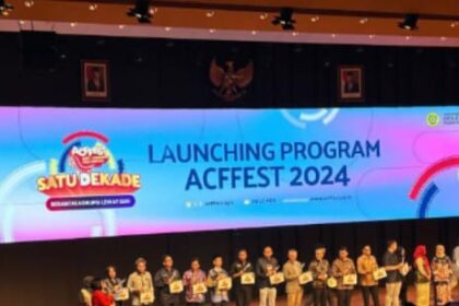 Festival yang mengusung tema ‘Satu Dekade Berkarya, Berantas Korupsi Lewat Seni’ ini berlangsung di Auditorium Pusat Pembelajaran Arntz Geise (PPAG) Universitas Katolik Parahyangan (UNPAR) Bandung, Selasa (30/4/2024). Foto: Dok KPK RI