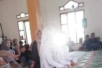 Pemuda di Cianjur ternyata menikahi seorang wanita palsu atau laki-laki yang bertujuan memanfaatkan uangnya saja. Foto: IG, @fakta.indo (tangkap layar)