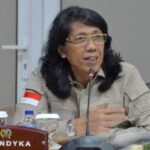 Anggota Komisi C DPRD DKI Jakarta, Andyka saat mengikuti rapat. Foto: dok DPRD DKI