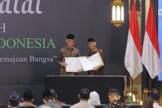 Otoritas Jasa Keuangan (OJK) dan Majelis Ulama Indonesia (MUI) menyepakati sinergi dalam melaksanakan upaya pengembangan dan penguatan sektor jasa keuangan syariah di Indonesia. Foto/ojk