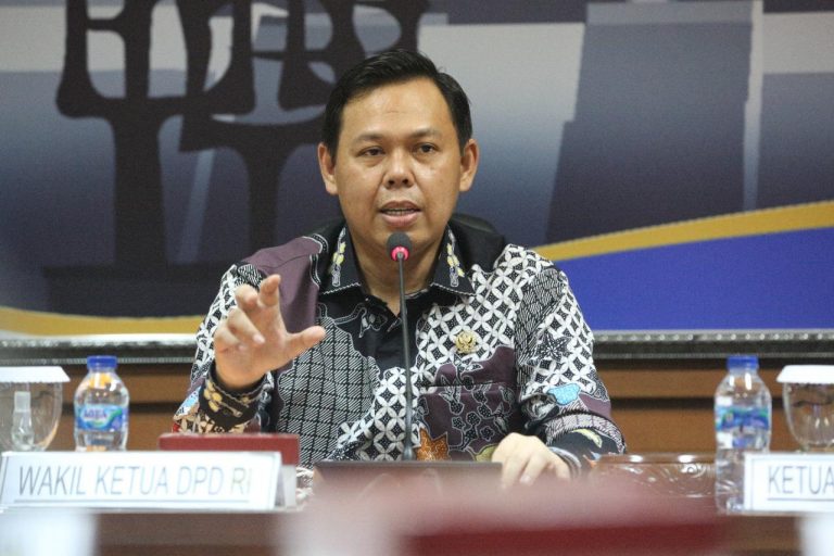 Foto; Wakil ketua DPD RI Sultan B Najamudin