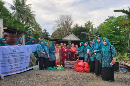 PKK Sulsel sigap dalam menolong sesama di beberapa bencana yang terjadi. Foto: humas