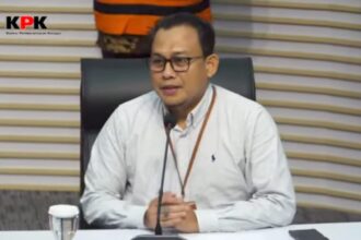 Kabag Pemberitaan KPK, Ali Fikri. Foto: Live streaming YT @kpkri