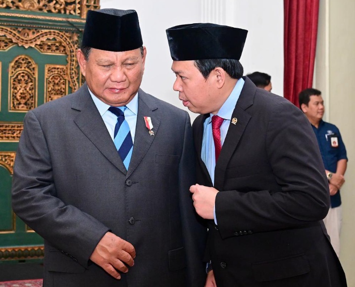 Foto: Prabowo Subianto dan Wakil ketua DPD RI Sultan B Najamudin