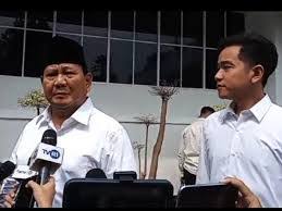 Capres terpilih Prabowo Subianto saat berada di kantor KPU RI.(foto dok ipol.id)