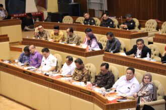 Komisi II DPR Bahas 2 Rancangan PKPU terkait Penyusunan Daftar Pemilih dan Pencalonan Kepala Daerah, Bersama Kemendagri, KPU, Bawaslu dan DKPP. Foto/ist