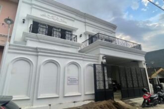 Rumah mantan Menteri Pertanian (Mentan), Syahr Yasin Limpo yang disita berlokasi di Kelurahan Pandang, Kecamatan Panakkukang, Kota Makassar. Foto: Dok KPK RI