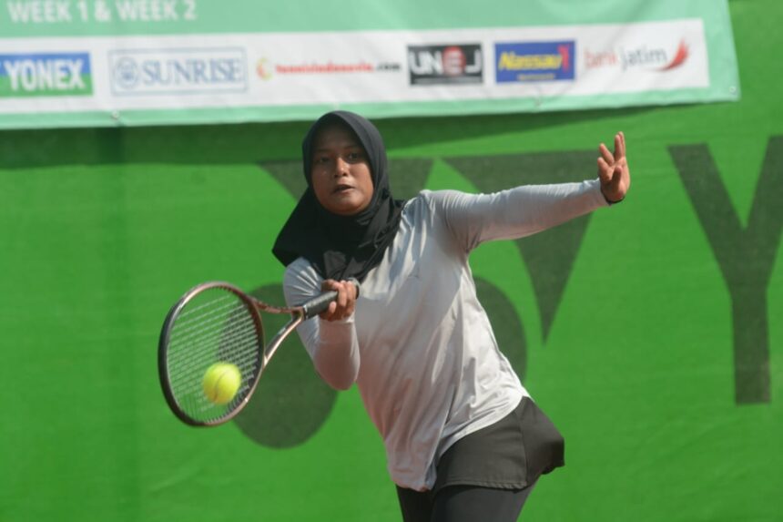 Indonesia berhasil menempatkan tiga petenis sehingga telah menyegel satu wakil di babak final