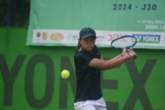 Petenis Indonesia yang berposisi sebagai unggulan ketiga, Anjali Kirana Junarto (15 tahun) berhasil memenangi gelar juara tunggal puteri Detec International Junior Championship 2024