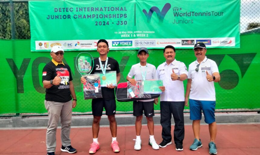 Aldhito Ramadhan Merebut Gelar Juara Tunggal Putera, Detec International Junior Championship 2024