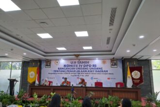 Komite IV DPD RI menyelenggarakan Uji Sahih Naskah Akademik dan Rancangan Undang-Undang tentang Pengelolaan Aset Daerah di kampus Universitas Gadjah Mada.