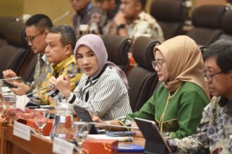 Direktur Utama PT Pertamina (Persero), Nicke Widyawati, pada Rapat Dengar Pendapat (RDP) DPR RI, Selasa (28/5/2024). Foto: Dok Pertamina