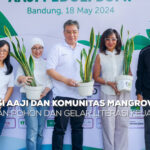 Kolaborasi AAJI dan Komunitas Mangrove Jakarta Bagikan Pohon dan Gelar Literasi Keuangan