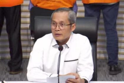 Wakil Ketua KPK, Alexander Marwata dalam jumpa pers di Gedung Merah Putih, Jakarta, Senin (13/5/2024). Foto: Yudha Krastawan/ipol.id