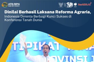 Indonesia diinilai berhasil melaksanakan reforma agraria. Foto: dok humas