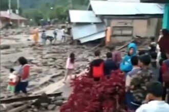 Dampak banjir bandang di Sumbar. Foto: Ist