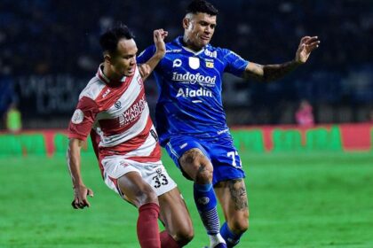 Persib vs Madura United. Foto: Instagram Persib