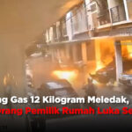 Tabung Gas 12 Kilogram Meledak, Dua Orang Pemilik Rumah Alami Luka Serius