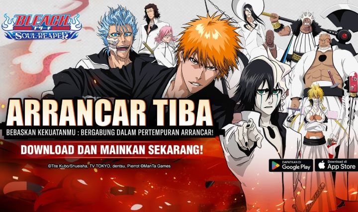 BLEACH: Soul Reaper menggabungkan 3 game genre populer Strategy, Action dan RPG menjadi Gameplay baru yang penuh trik dan tantangan tapi tetap mudah dimainkan!