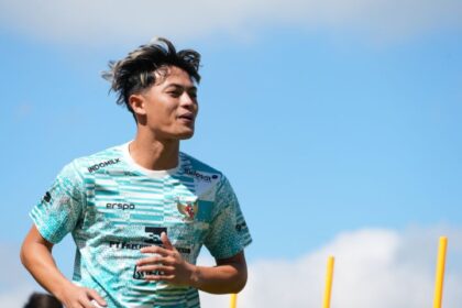 Alfeandra Dewangga, langsung bergabung melakukan latihan di Paris, Prancis. Foto: PSSI