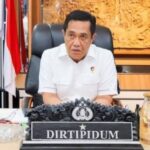 Direktur Tindak Pidana Umum Bareskrim Polri, Brigjen Djuhandani Rahardjo Puro, mengatakan, Bareskrim Polri buru DPO pembunuh Vina Cirebon. Foto: Humas Polri