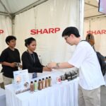 Sharp Dealer mengunjungi salah satu booth UMKM Labuan Bajo