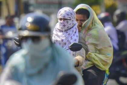 Panas ekstrem di India. Foto: PTI