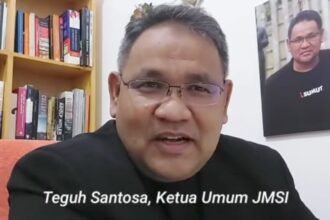 Ketua Umum JMSI, Teguh Santosa. Foto: Tangkap layar @alurnews (YouTube)