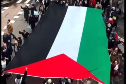 Bendera Palestina. Foto: Medsos X