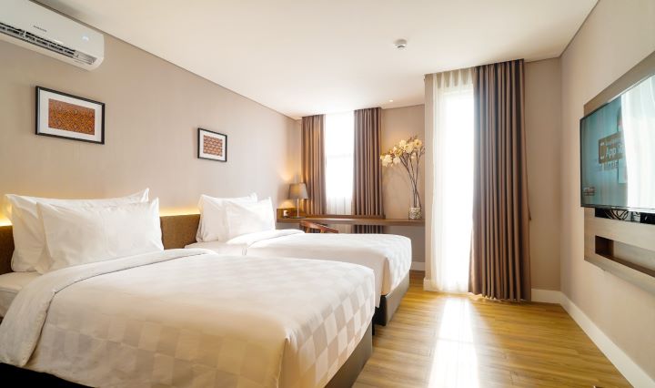 Swiss-Belhotel International memperkenalkan hotel terbaru dari brand Swiss-Belcourt dengan rebranding Swiss-Belcourt Serpong, Tangerang Selatan. Foto: Ist