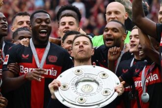 Bayer Leverkusen juara Liga Jerman tanpa kekalahan. (Foto: REUTERS/Wolfgang Rattay)