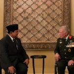 Menteri Pertahanan Prabowo Subianto (kiri) bertemu dengan Raja Yordania Abdullah II bin Al-Hussein di Amman, Yordania, pada 10 Juni 2024. Foto: Kemenhan