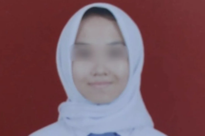 SN, siswi yang sempat hilang. Foto: Ist