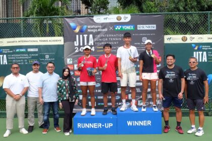 Jakarta International Tennis Academy Gelar Turnamen ke-4 di Hotel Borobudur Jakarta