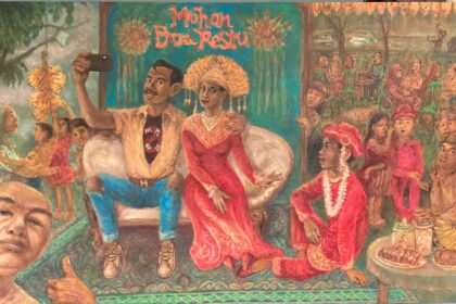 Pameran di Institut Francais Indonesie bertajuk Betawi Punyé Gayé’. Foto: Ist