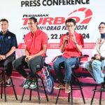 Press conference Pertamax Turbo Drag Fest 2024 yang didukung Pertamina Patra Niaga. Foto: Dok Pertamina