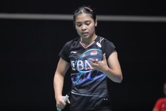 Tunggal putri Indonesia, Gregoria Mariska Tunjung. (Foto: PBSI)